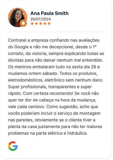 Depoimento de um cliente da Trans Costa