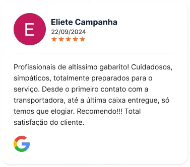 Depoimento de um cliente da Trans Costa
